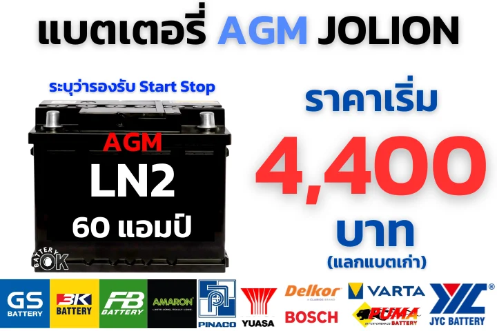 ราคาแบตเตอรี่ HAVAL JOLION