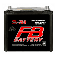 แบตเตอรี่รถยนต์ FB รุ่น S750