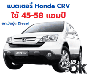 HONDA CRV กี่แอมป์