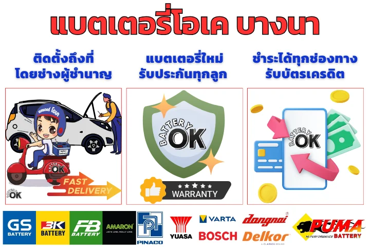 ร้านแบตเตอรี่ บางนา