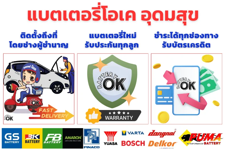 ร้านแบตเตอรี่ อุดมสุข